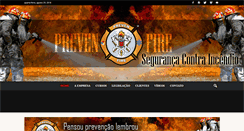 Desktop Screenshot of prevenfire-am.com.br